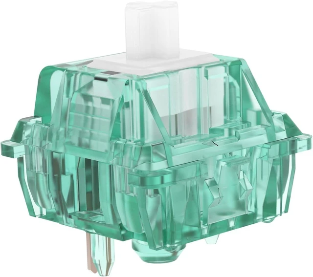 Alt view image 11 of 14 - DUROCK Silent Shrimp Switches, Silent T1 Tactile Switches 67g, 5 Pins Pre-Lubed MX Silent Keyboard Switches (DUROCK Silent Shrimps, 90pcs)