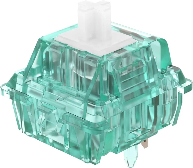 Alt view image 8 of 14 - DUROCK Silent Shrimp Switches, Silent T1 Tactile Switches 67g, 5 Pins Pre-Lubed MX Silent Keyboard Switches (DUROCK Silent Shrimps, 90pcs)