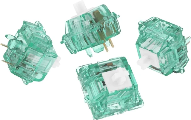Alt view image 13 of 14 - DUROCK Silent Shrimp Switches, Silent T1 Tactile Switches 67g, 5 Pins Pre-Lubed MX Silent Keyboard Switches (DUROCK Silent Shrimps, 90pcs)