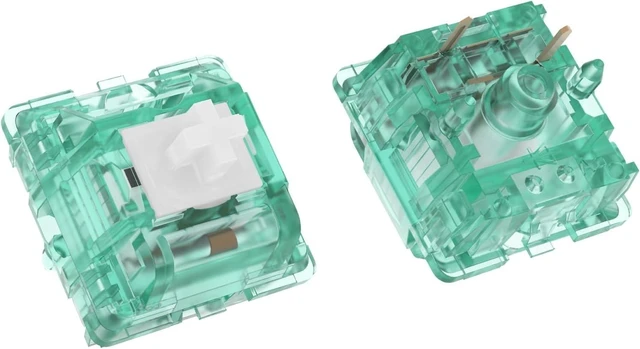 Alt view image 12 of 14 - DUROCK Silent Shrimp Switches, Silent T1 Tactile Switches 67g, 5 Pins Pre-Lubed MX Silent Keyboard Switches (DUROCK Silent Shrimps, 90pcs)