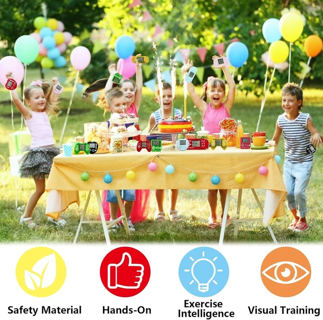 Alt view image 11 of 12 - 24Pcs Video Game Party Favors,Mini Game Keychains for Kids & Gamer Birthday Decorations Video Gamer Party Supplies Classroom Prizes for Boys and Girls