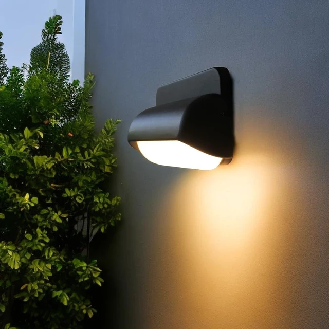 Alt view image 14 of 14 - Modern Wall Sconce Outdoor Porch Light Waterproof Patio Lamp LED Wall Light Fixture Aluminum 13W 3000K Front Door Lamp for Indoor & Outdoor use Garden Yard