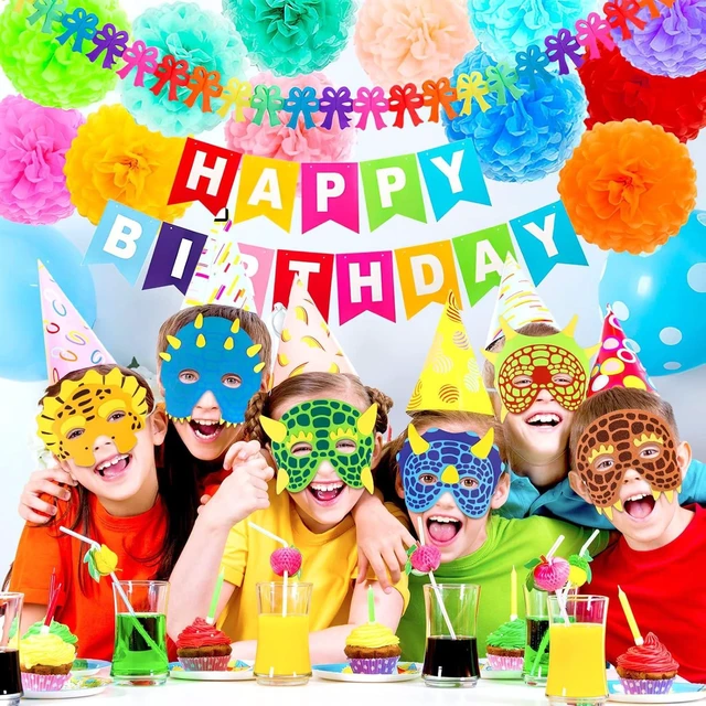 Alt view image 12 of 12 - INNOCHEER Dinosaur Party Favors, Dinosaur Birthday Decorations 24 Pack Dinosaur Party Supplies Dinosaur Party Decorations, Dinosaur Goodie Bags for Birthday Party Favors for Kids 3-5 4-8 8-12 Dino