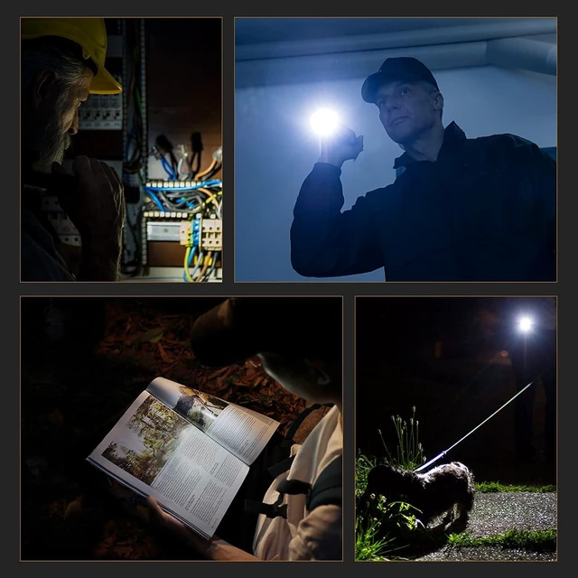 Alt view image 14 of 14 - sofirn SC31T Rechargeable Flashlight 2000 Lumens, Pocket Flashlight with Powerful SST40 6500K LED, for EDC Camping Hiking Fishing Dog Walking (SC31T-Kit)