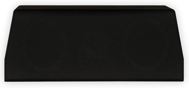 Alt view image 5 of 8 - Theater Solutions C1 Bookshelf Center Channel Speaker Surround Sound Home Theater, Black