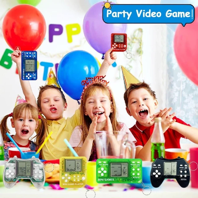 Alt view image 12 of 12 - 18Pcs Video Game Party Favors for Kids,Mini Game Console Keychain for Kids Boys Birthday Supplies Gaming Party Favors Classroom Prizes