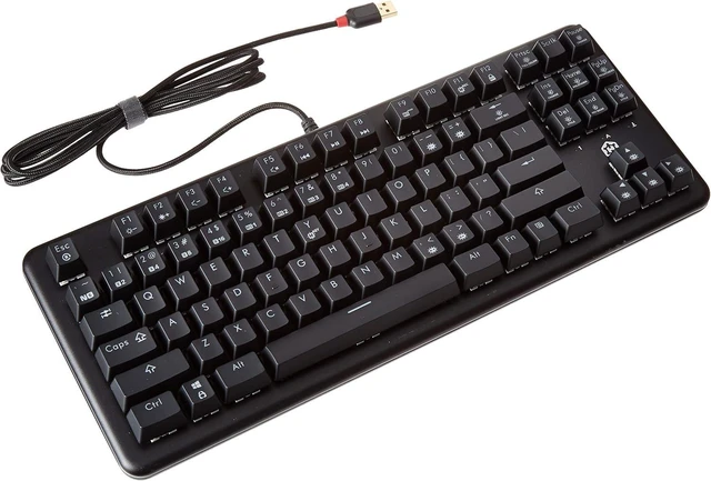 Alt view image 4 of 6 - Hexgears Nova Mechanical Keyboard (Box Brown Switches, Black)