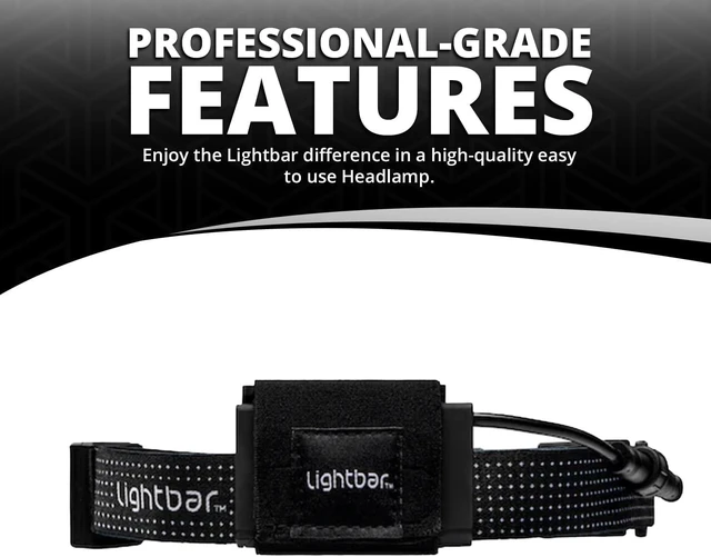 Alt view image 12 of 14 - | LED Headlamp, 300 to 500 Lumens, Spot Light Mode and Red Light Modes Available On Select Models - Perfect for Camping Running Biking Fishing Construction