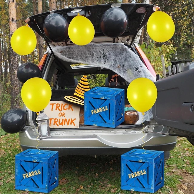 Alt view image 13 of 14 - Qilery 16 Pcs Balloon Box Party Military Supply Fragile Loot Drop Box Party Favors with Yellow Balloons Entertainment Theme Birthday Activities Box for Birthday Christmas
