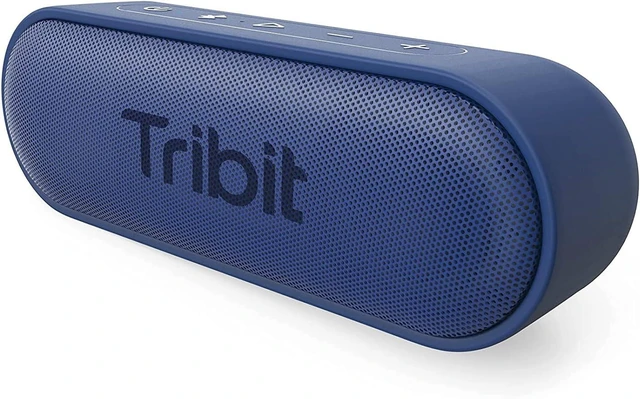 Alt view image 8 of 14 - Tribit XSound Go Bluetooth Speaker with 16W Loud Sound & Rich Bass, 24H Playtime, IPX7 Waterproof, Wireless Stereo Pairing, USB-C, Portable Wireless Speaker for Home, Outdoors, Travel (Blue)
