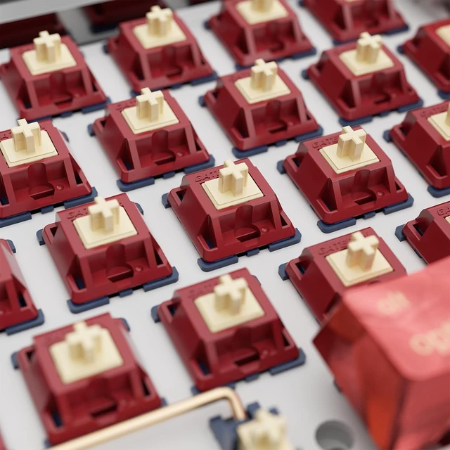Alt view image 10 of 14 - Gateron Quinn Switches, Tactile 5 Pins 59gf RGB Pre Lubed for MX Mechanical Keyboard (90PCS)