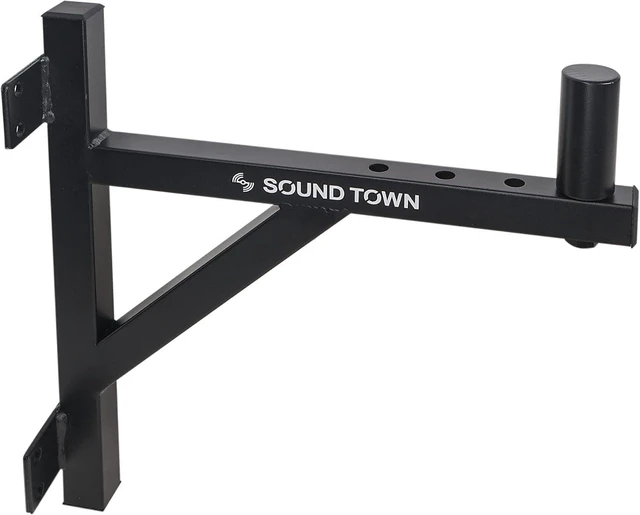 Alt view image 6 of 8 - Sound Town 2-Pack Wall Mount Speaker Brackets, Fits 35mm Speaker Mounts (STWSD-F15A-PAIR)