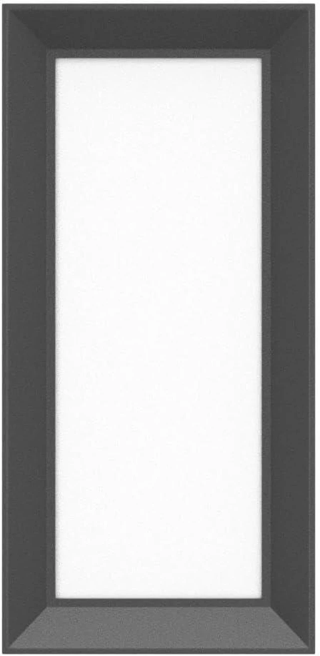 Alt view image 11 of 14 - Sytmhoe Outdoor Wall-Porch-Light, Modern Exterior LED Wall Sconce,24W-Led Matte Black Exterior Wall Fixtures,Mounted Wall Patio Lamps,3-Color-Changeable for Garage Walkway Backyard Garden