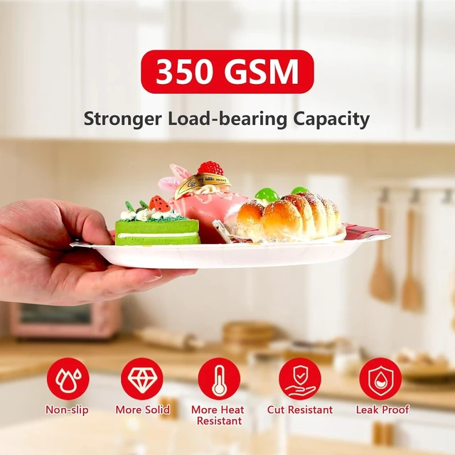 Alt view image 11 of 14 - Grencian 96Pcs Happy 8th Birthday Party Supplies Cartoon Anime Themed Paper Plates and Napkins Tableware Sets Disposable Red and White Decoration for 8 Year Old Birthday Kids Children Party Serves 24