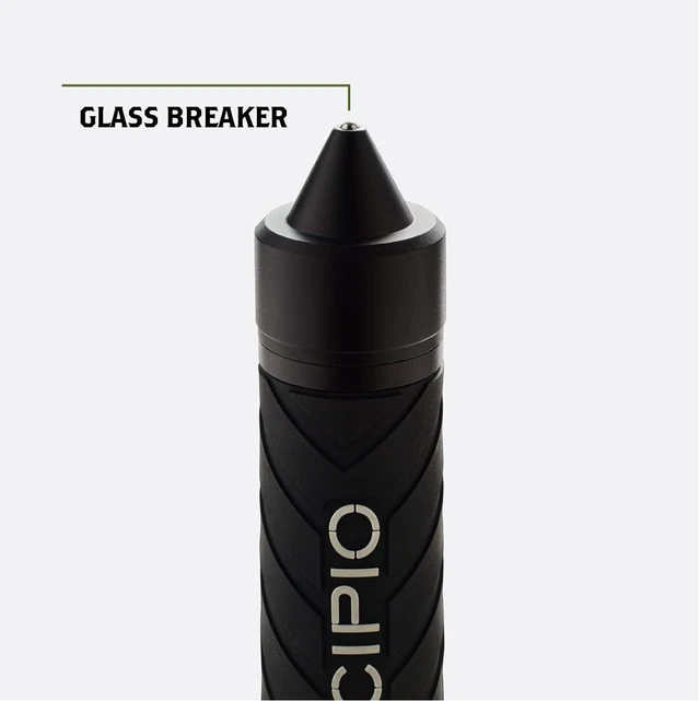 Alt view image 10 of 14 - Scipio Tactical Rechargeable LED Flashlight - 4000 Lumens with Glass Breaker and Bright Light