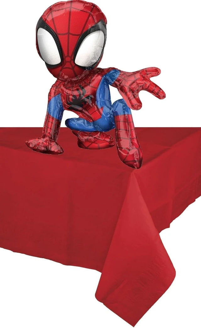 Alt view image 10 of 14 - Spidey and His Amazing Friends Birthday Party Supplies 11pc Balloon Bouquet Decorations