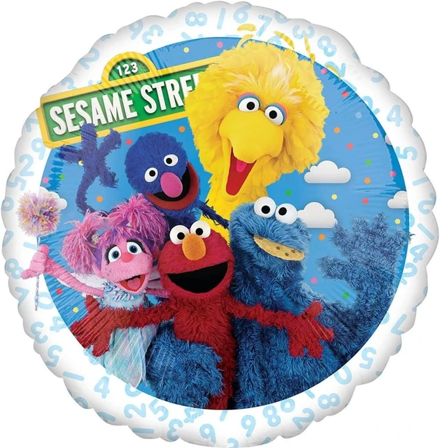 Alt view image 11 of 14 - Sesame Street Elmo 2nd Birthday Party Supplies Balloon Bouquet Decorations
