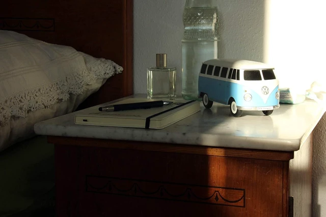 Alt view image 14 of 14 - BRISA VW Collection - Volkswagen Portable Bluetooth Speaker Wireless Box with Rechargable Battery T1 Bus Campervan (Scale: 1:20/Classic Bus) (Blue)