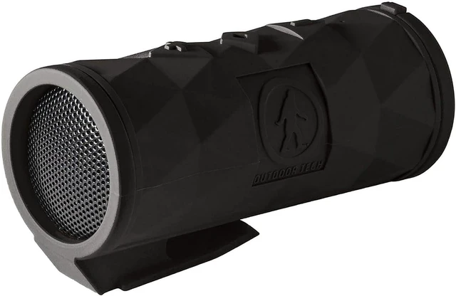 Alt view image 8 of 14 - Outdoor Tech Buckshot 2.0 Bluetooth Speaker, Black - Portable Wireless Speaker, Rugged Waterproof IPX6 - Perfect for Biking, Boats, Camping, Hiking, Pool, Beach, Golf Cart