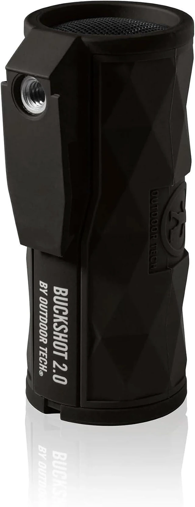 Alt view image 12 of 14 - Outdoor Tech Buckshot 2.0 Bluetooth Speaker, Black - Portable Wireless Speaker, Rugged Waterproof IPX6 - Perfect for Biking, Boats, Camping, Hiking, Pool, Beach, Golf Cart