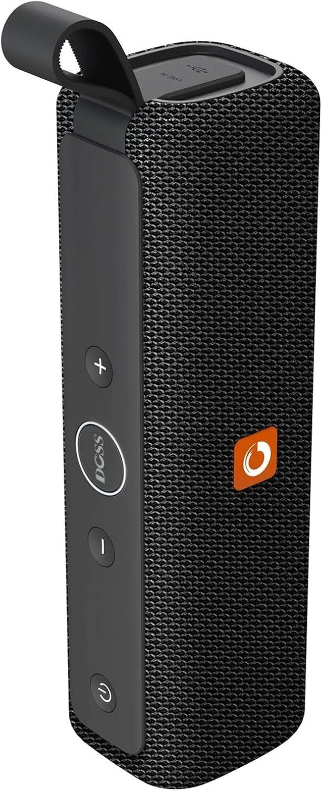 Alt view image 8 of 14 - DOSS E-Go II Bluetooth Speaker with 12W Superior Sound, Loud Bass, IPX6 Waterproof, Built-in Mic, 12H Playtime, for Pool, Beach, Outdoor, and Travel