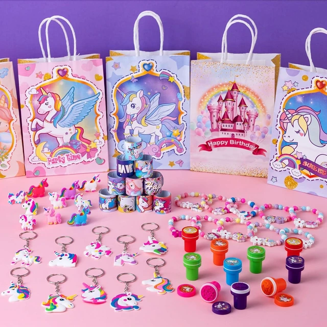 Alt view image 11 of 14 - 132 Pcs Party Favors Birthday Supplies Girls Bags Goodie Bag Stuffers Filler Party Supplies