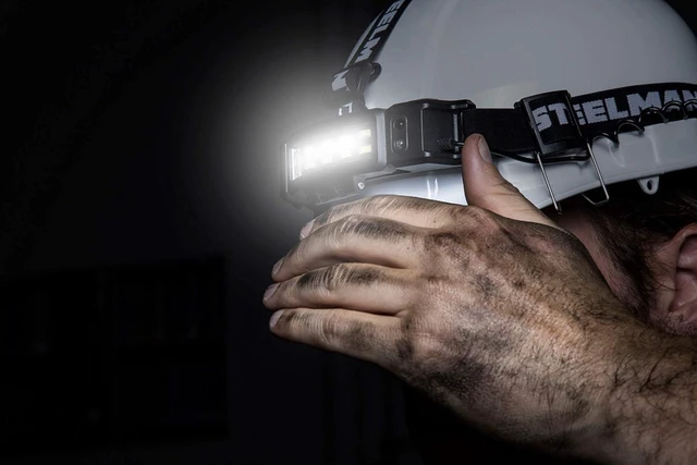 Alt view image 11 of 14 - Steelman Slim Profile Rechargeable LED Motion-Activated Headlamp, 250-Lumen, 3 Brightness Settings, 20-Meter Range, Water-Resistant