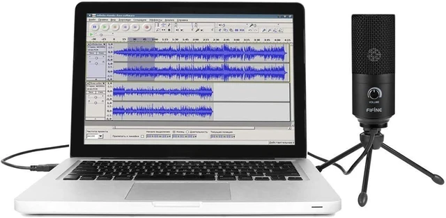 Alt view image 11 of 14 - FIFINE K669B USB Microphone, Condenser Recording Mic for Vocals, Meeting | Metal Cardioid Laptop Mic for MAC OS, Windows, Voice Overs, Streaming, Online Meeting and YouTube Videos