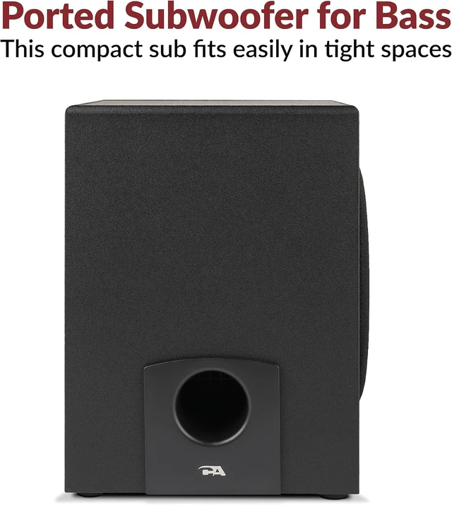Alt view image 14 of 14 - Cyber Acoustics CA-3090 2.1 Speaker System with Subwoofer with 18W of Power Easy Setup and Convenient Controls, Great for Music, Movies, and Gaming
