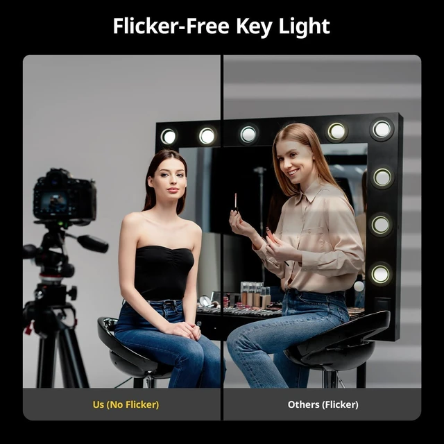 Alt view image 10 of 14 - RALENO 16"x16" Softbox Photography Lighting Kit for Video Recording Studio | Softbox Lighting with LED Bulb (50W | 5500K | 97 CRI ), Soft Box for TikTok Photography Shooting Live Streaming