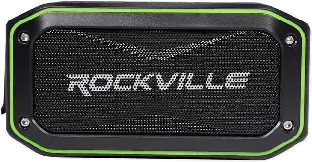 Alt view image 9 of 14 - Rockville Portable Audio Bundle: (2) ROCK ANYWHERE Waterproof Bluetooth Speakers, TWS Stereo Linking, 2-items