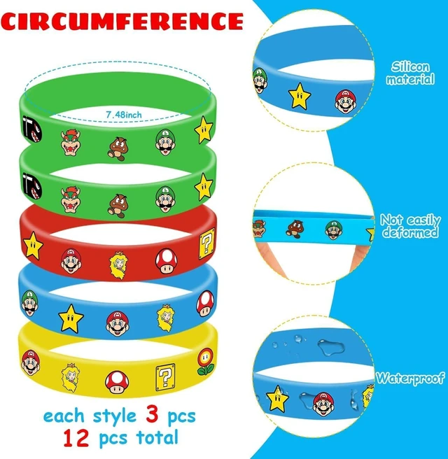 Alt view image 10 of 12 - 86PCS Mario Birthday Party Supplies, Birthday Gifts Set for Mario Theme Party