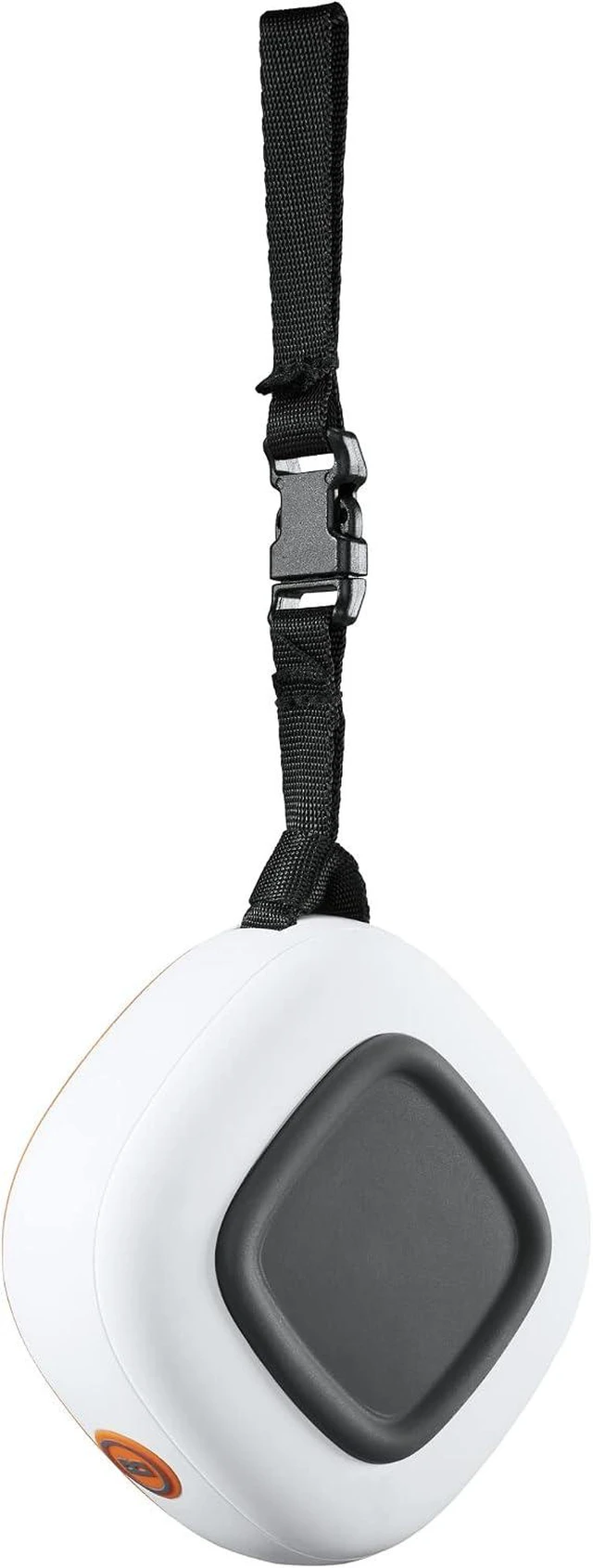 Alt view image 11 of 14 - Bushnell Disc Jockey -Bluetooth -Speaker, Lightweight Disk Golf -Speaker with Distance to Basket -GPS, White/Orange, Small