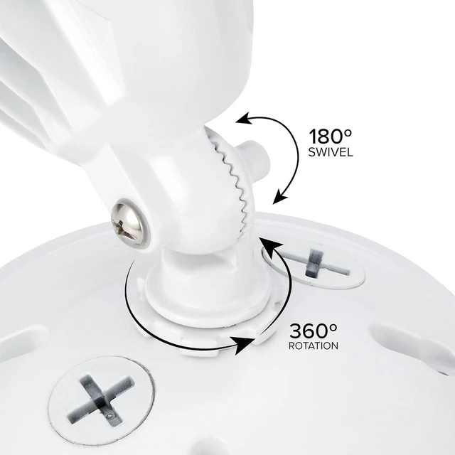 Alt view image 14 of 14 - Maxxima LED White Outdoor Flood Security Wall Light 950 Lumens 3000K 2 Pack | Exterior Security Light, Adjustable Head, Warm White, Exterior Lighting