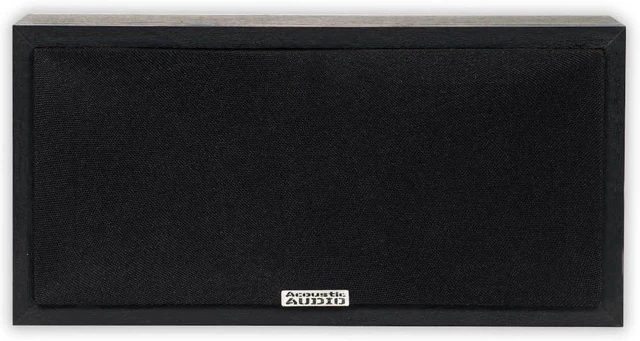 Alt view image 8 of 12 - Acoustic Audio PSC-32 Center Channel Speaker 125 Watt 2-Way Home Theater Audio, Black