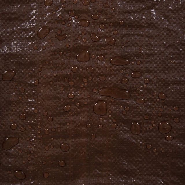 Alt view image 10 of 14 - Light-Duty Rip-Stop Tarp 12' x 16' - Brown - 2 Pack (U-1216-2) - Waterproof Tarp for Camping and Outdoor Use, Thick and Durable Cover with 3.5 Mil Thickness for Ultimate Protection