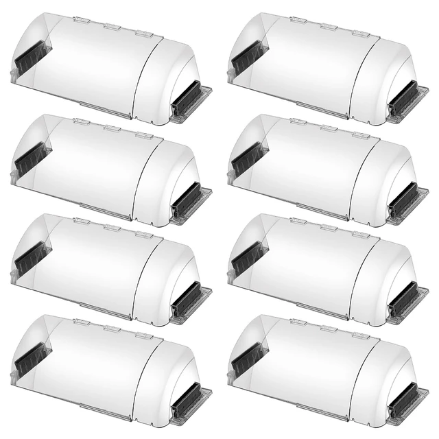Alt view image 2 of 2 - 8 Pack Magnetic Air Vent Deflector, Adjustable Length