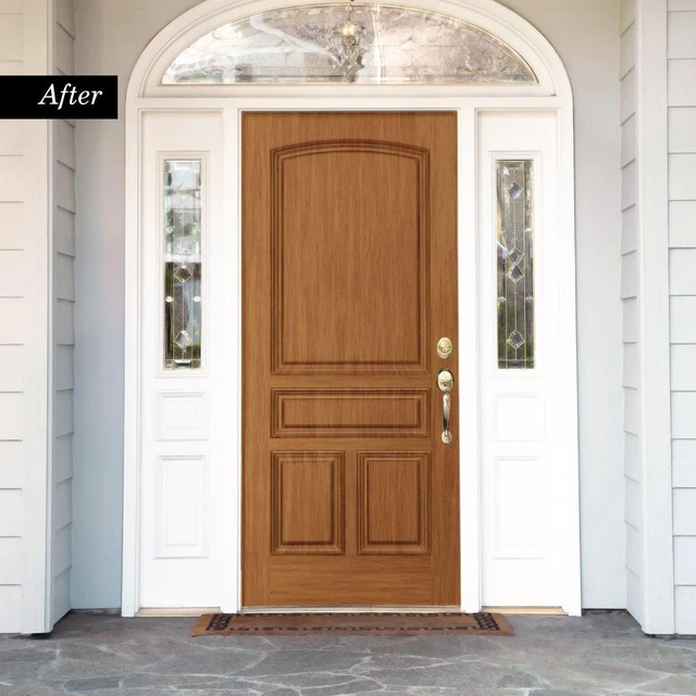 Alt view image 6 of 8 - Wood Look Paint Kit for Front & Interior Doors (Red Oak)