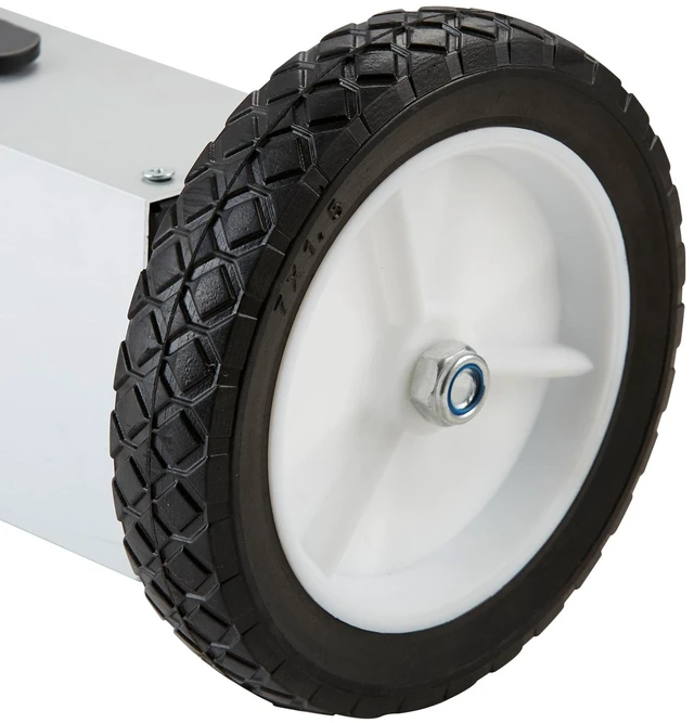 Alt view image 14 of 14 - 45Lbs Rolling Magnetic Sweeper with Wheels, 18-inch Large Magnet Pickup Lawn Sweeper, Push-Type Magnetic Pick Up Sweeper, Magnet with Telescoping Handle, Easy Cleanup of Workshop Yard Garage