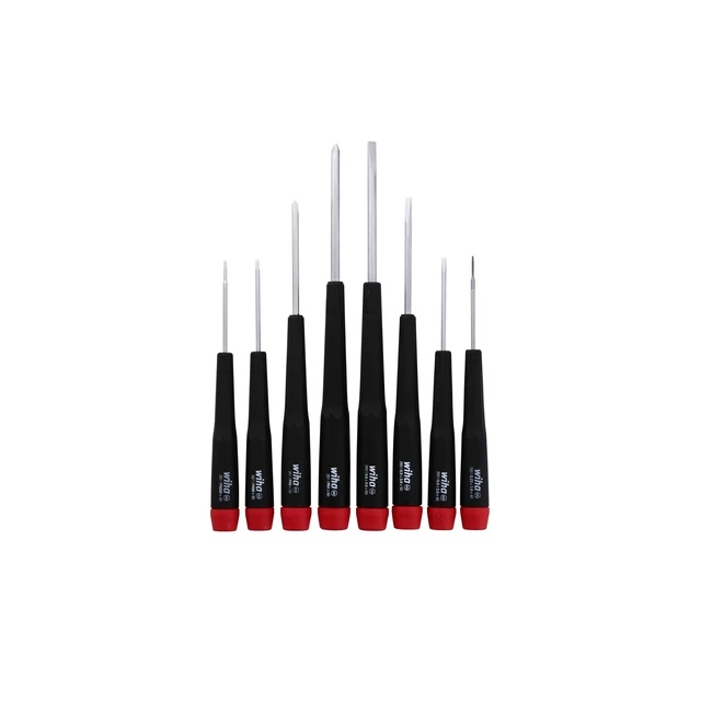 Alt view image 13 of 14 - 26199 Slotted and Phillips Screwdriver Set in Rugged Canvas Pouch, 8 Piece