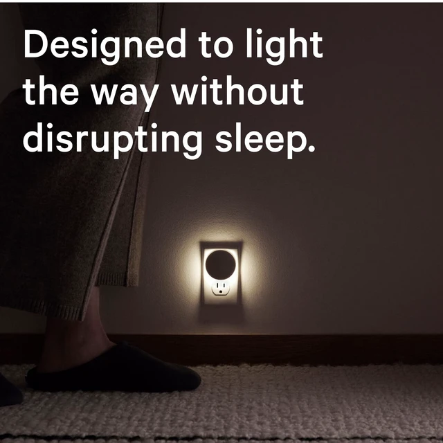 Alt view image 10 of 12 - Sleep Glow Night Light, White, Two Pack