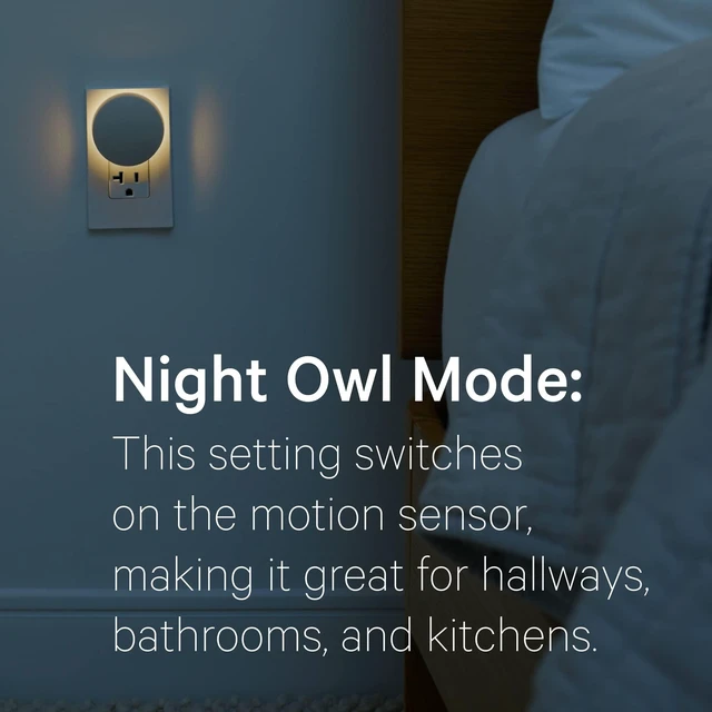 Alt view image 11 of 12 - Sleep Glow Night Light, White, Two Pack