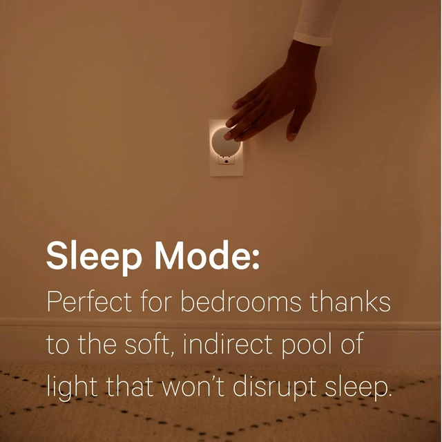Alt view image 12 of 12 - Sleep Glow Night Light, White, Two Pack