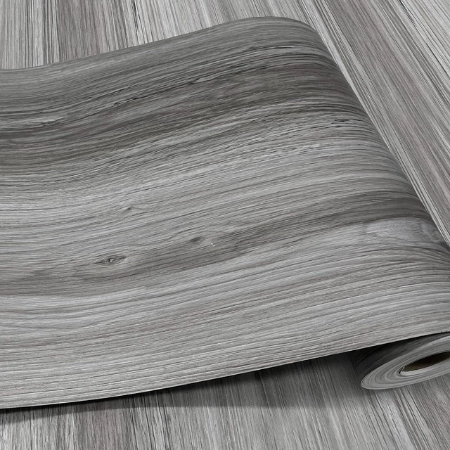 Alt view image 8 of 14 - Woodgrain Vinyl Floor Roll, 11.8" x 394", QuickApply Peel & Stick Cover 32.29 Sq,ft, Soft woodlook finish, Nonslip texture, Long rolls reduce seams, Lowmaintenance surface, Easy to cut