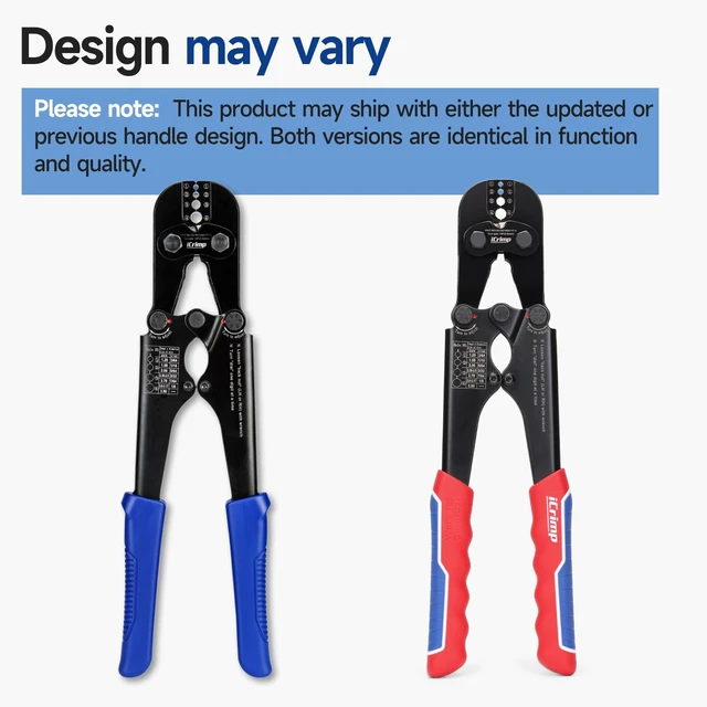 Alt view image 9 of 14 - iCrimp IWS-1608MC Wire Rope Crimper with Built-In Cutter, 3/64"to 1/8" High carbon steel swaging tool for aluminum oval, double-barrel & annealed copper sleeves; ideal for railing, cable & fishing