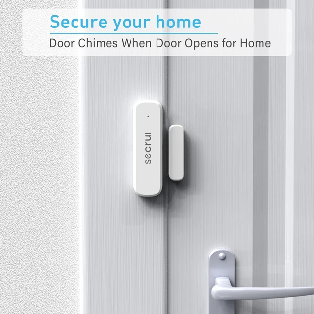 Alt view image 9 of 14 - Door Chime, Door Alarm When Opened for Home/Business Office/Bedroom Entering, 3-Sensor + 1-Receiver with 500FT Wireless Range,58 Chimes,5-Volume Level, Entry Alert for Kids/Toddler/Dementia Safety