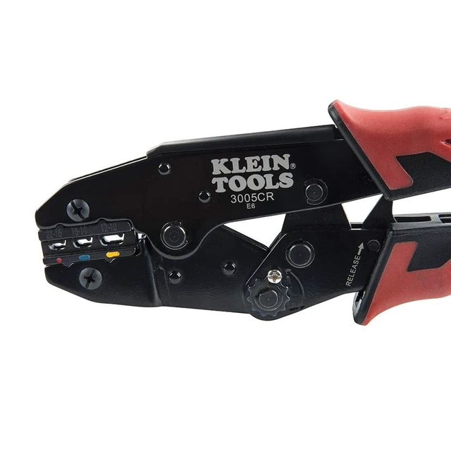 Alt view image 14 of 14 - 3005CR Wire Crimper Tool, Ratcheting Insulated Terminal Crimper for 10 to 22 AWG Wire