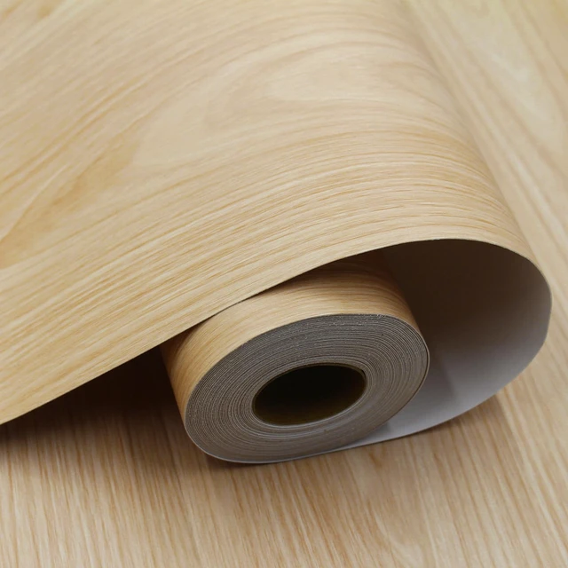Alt view image 8 of 14 - Wood Grain Peel and Stick Floor Tiles, 11.8" W × 394" L, Natural Oak Soft woodlook finish, Nonslip texture, Long rolls reduce seams, Lowmaintenance surface, Budgetfriendly option