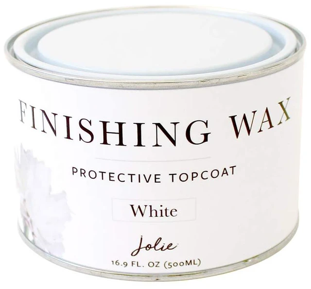 Alt view image 8 of 14 - Finishing Wax - Protective topcoat Paint - Use on interior furniture, cabinets, walls, home decor and accessories - Odor-Free, Non-Hazardous - White - 500ml