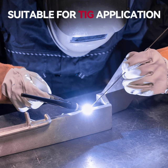 Alt view image 11 of 12 - Stainless Steel TIG Welding Rod ER308L, 1/16" x 16" 5LB Ideal for 304, 304L, 308 & 308L Stainless Steel with Smooth Beads & Excellent Corrosion Resistance